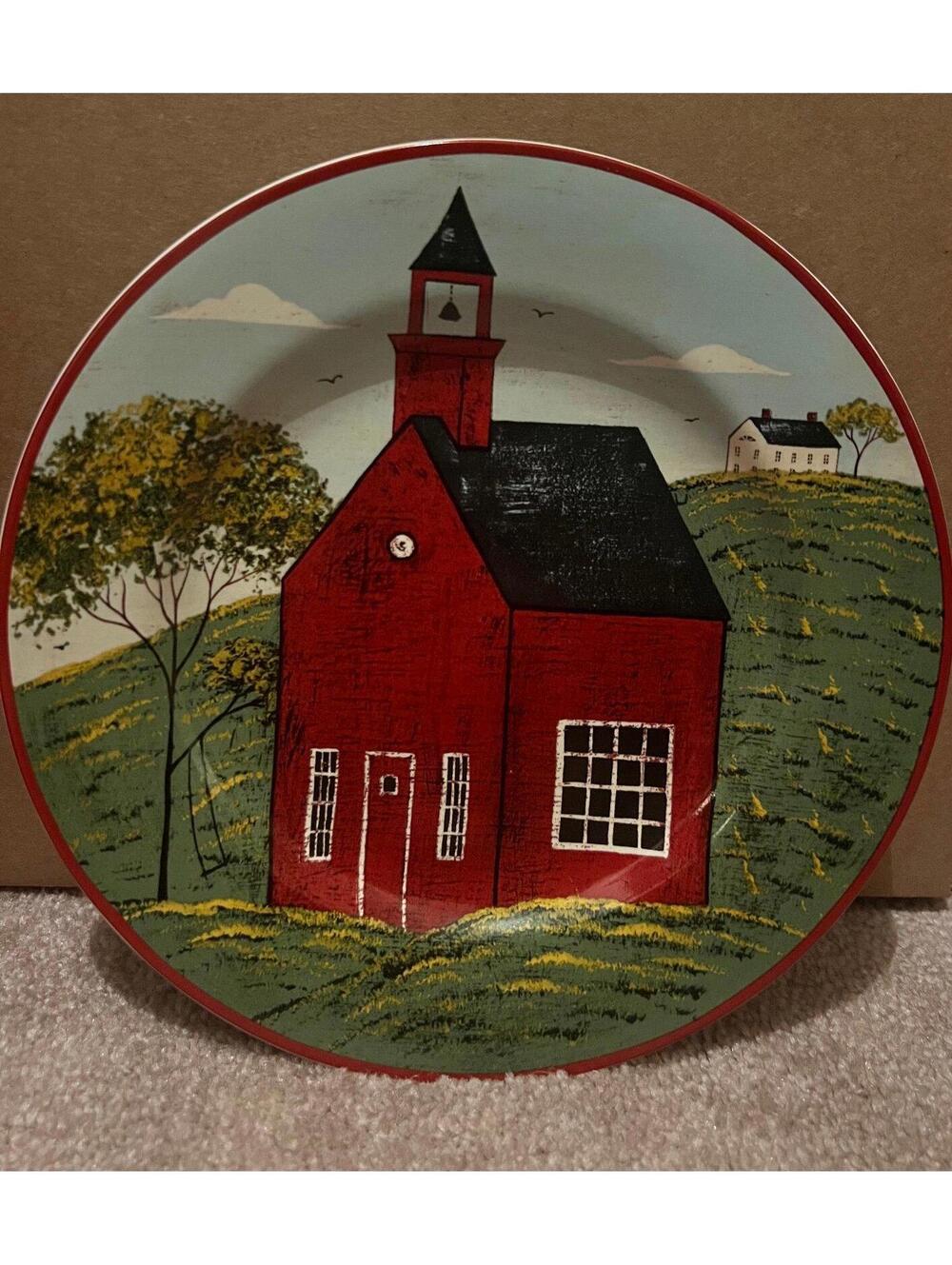 Warren Kimble 8 Inch Plate Dish Sakura 1998 Brandon